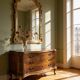 Elegant Italian Louis XV style commode, circa 1940.