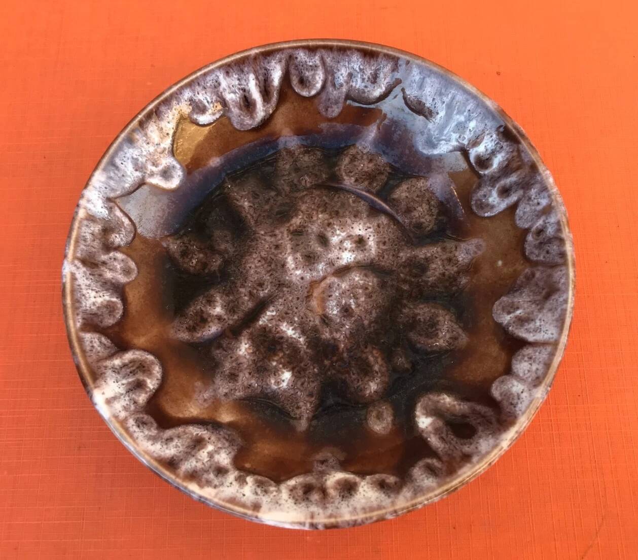 RLM Chantrier enamelled ceramic pocket emptier (Île d'Oléron)