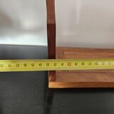 Extensible exotic wood bookend