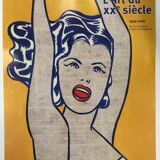 Poster roy lichtenstein girl with ball / l'art du xxe siècle, 2005