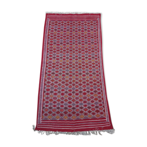 Tapis berbère rouge
