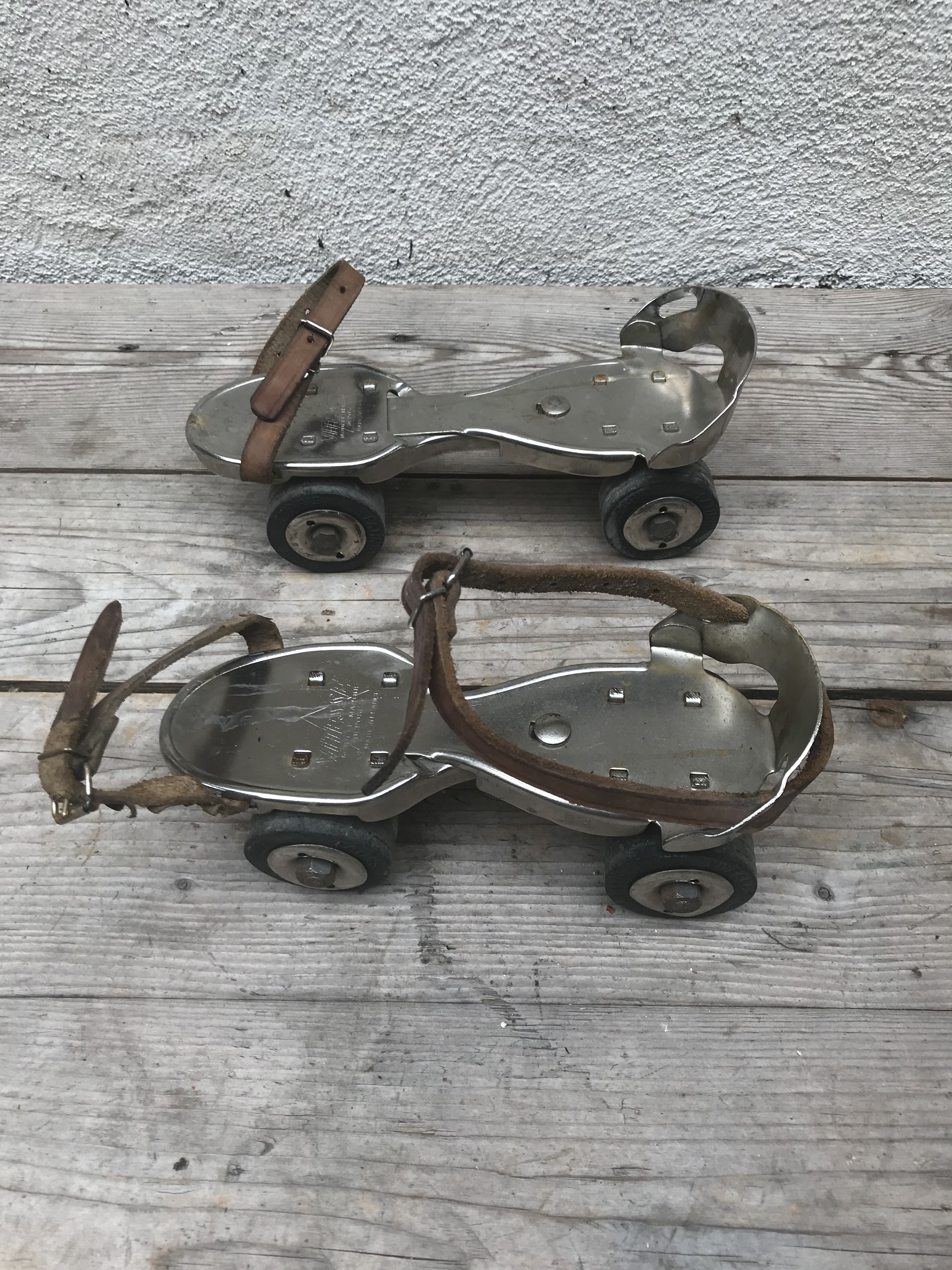 Old pair of roller skates