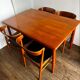 Table de salle à manger et ses 4 chaises , Denmark, 1960