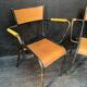 Paire de fauteuils d’école 1950