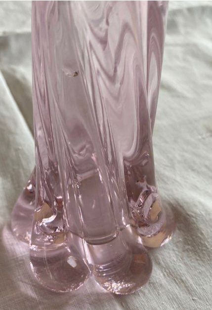 Pink vintage vase