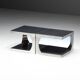 Tables d'appoint modernistes en aluminium, Italie, années 1970