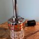 Art deco lamp / glass shade from the 1960s / ceiling pendant lamp for home decor