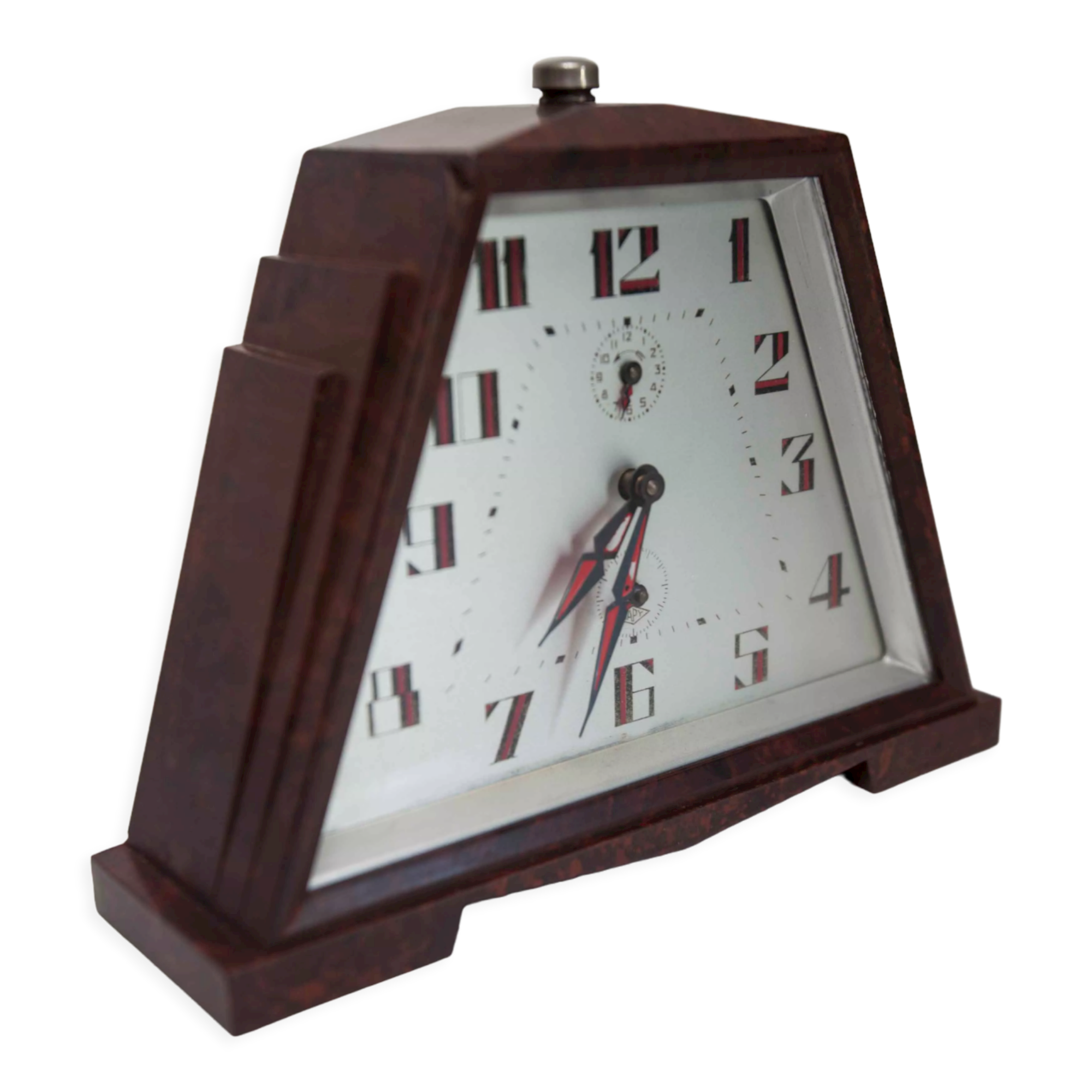 Alarm clock Mechanical clock Japy 1930 bakelite