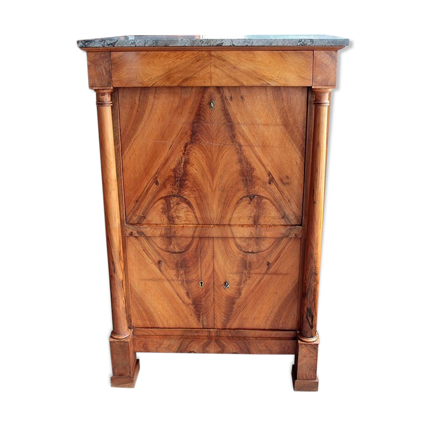 Secretary empire Walnut XIX