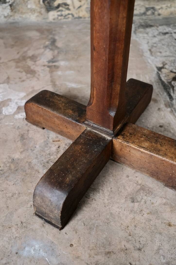 Oak coat rack, France, early 20th century
