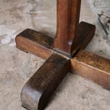 Oak coat rack, France, early 20th century