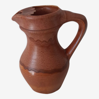 Vintage stoneware pitcher
