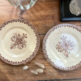 2 small plates 🍂 iron earth