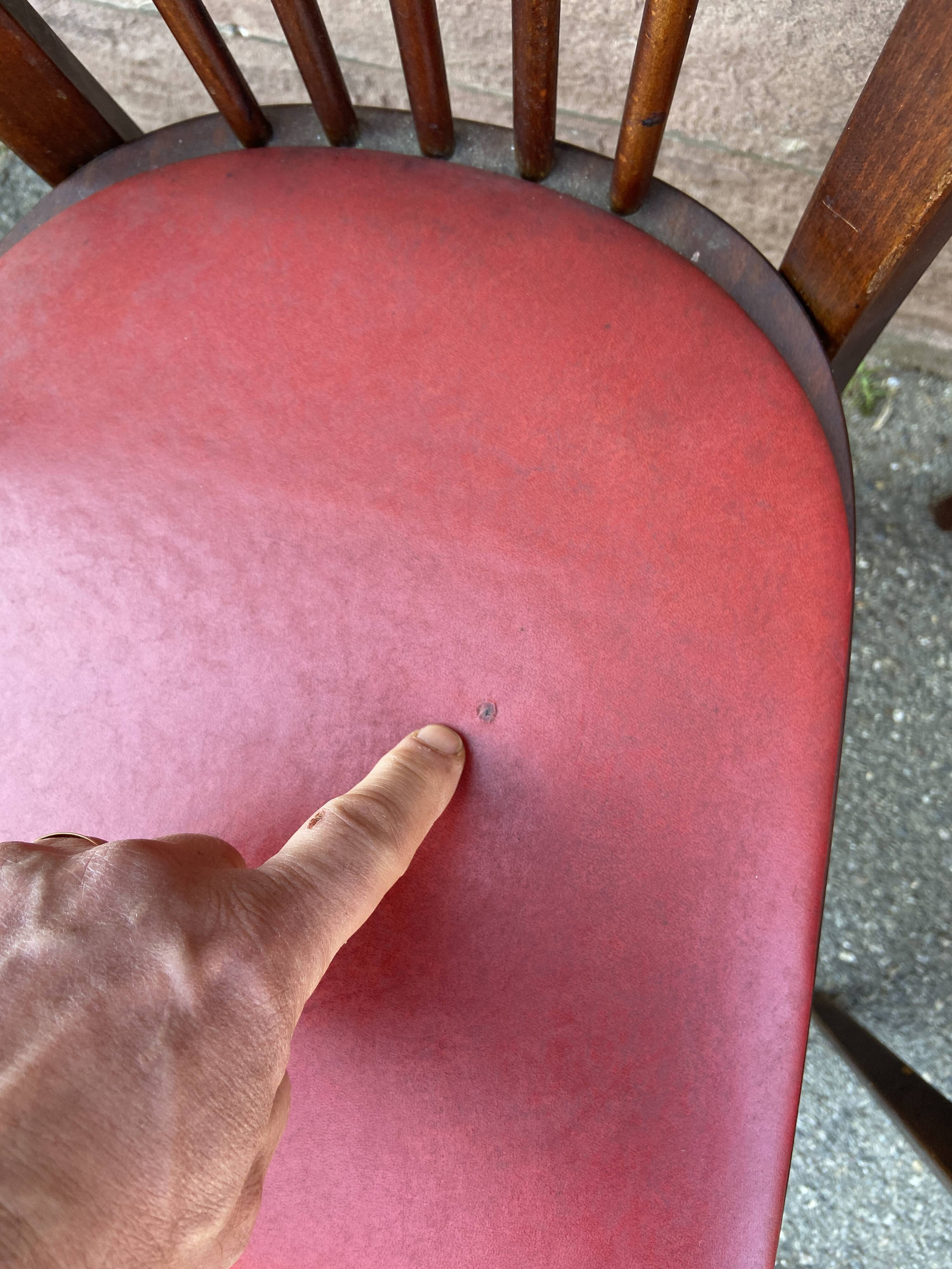 4 vintage baumann chairs