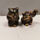 Two Royal Danish porcelain bears by Knud Kyhn