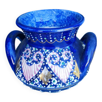 Beautiful vintage Henriot vase, HB Quimper