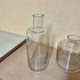 Paire de vases en verre Design