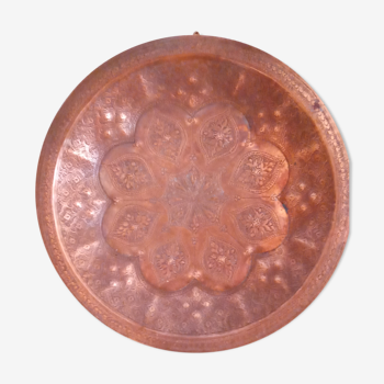 Vintage copper tray