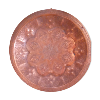 Vintage copper tray