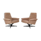 Vintage swivel lounge chairs, 1970s, set of 2