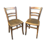 2 vintage bistro chairs