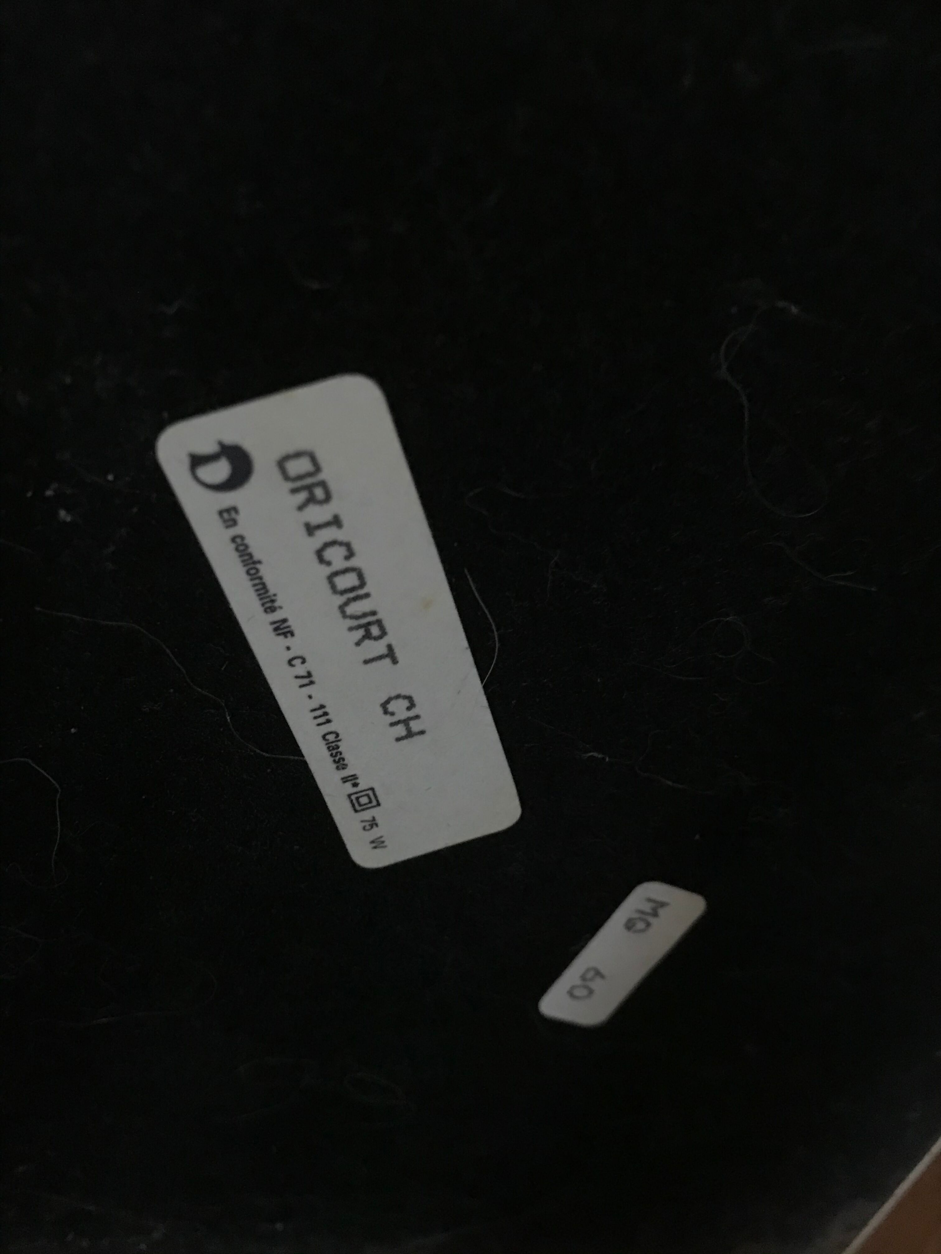 Vintage "Oricourt" Dolphin Lamp