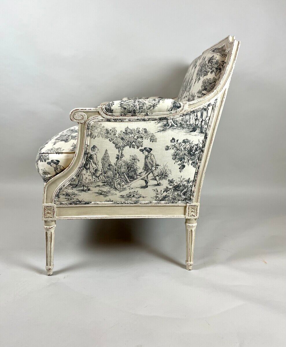 Pair of Armchairs, Louis XVI Style