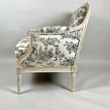 Paire de fauteuils, style Louis XVI