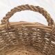 Basket wicker and strings