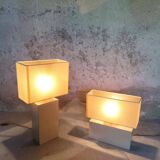 Pair of Louis Drimmer lamps