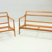 Ensemble de canapés et fauteuils Mid-Century par Tove & Edvard Kindt-Larsen années 60