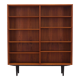Teak bookcase danish design 1970s by Hundevad & Co