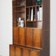 Rosewood bookcase with writing desk by Carlo Jensen for Hundevad, 60