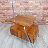 Renovated Office Floor Lamp with Table, Type LG-01, Poland 1950s