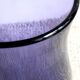 Vintage purple Murano glass vase from the 70s