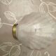 Frosted glass wall sconce Murano Art Deco vintage shell