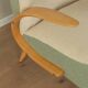 Wonderful armchair in two-tone look from the 1950s