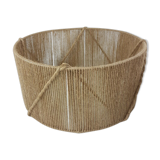 Cylinder lampshade made of jute rope n°2