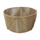 Abat-jour cylindre fabriqué en corde de jute n°2