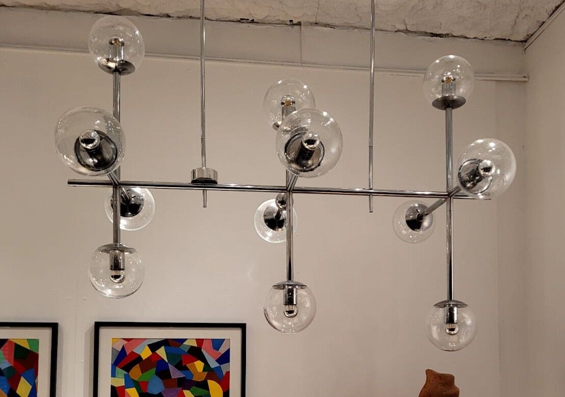 Studio Kinkeldey pendant chandelier circa 1960