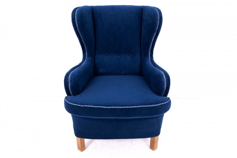 Wingback armchairs, Northern Europe, mid-20th century.