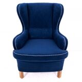 Wingback armchairs, Northern Europe, mid-20th century.
