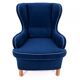 Wingback armchairs, Northern Europe, mid-20th century.