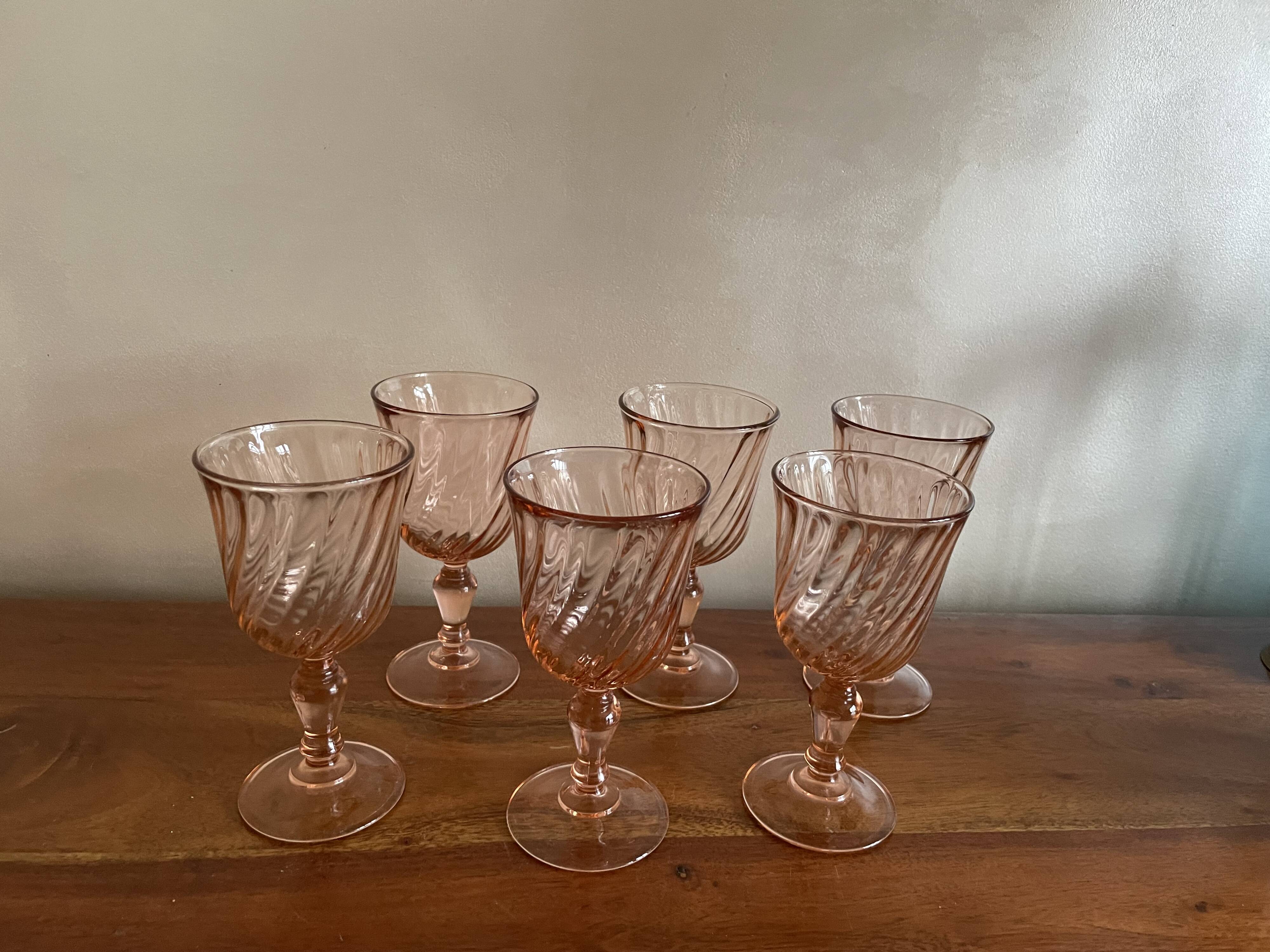 6 petits verres Rosaline
