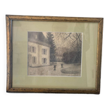 Landscape drawing