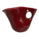 Old burgundy pitcher