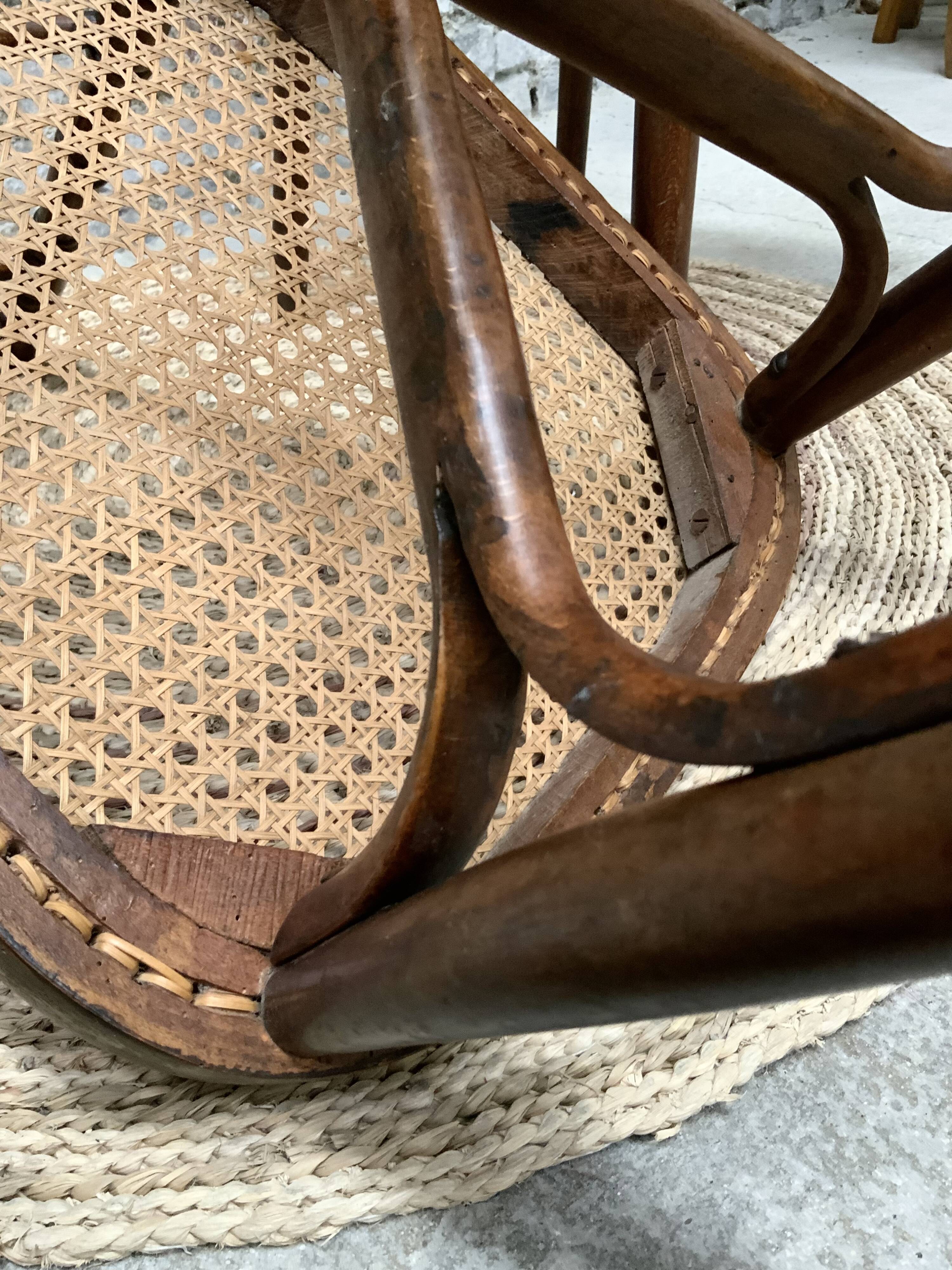 Pair of bistro chairs