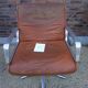 Cognac leather armchair by Delta 2000 for Wilkhahn, Germany, 1960s