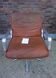 Cognac leather armchair by Delta 2000 for Wilkhahn, Germany, 1960s