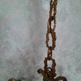 Lustre bronze 3 lampes